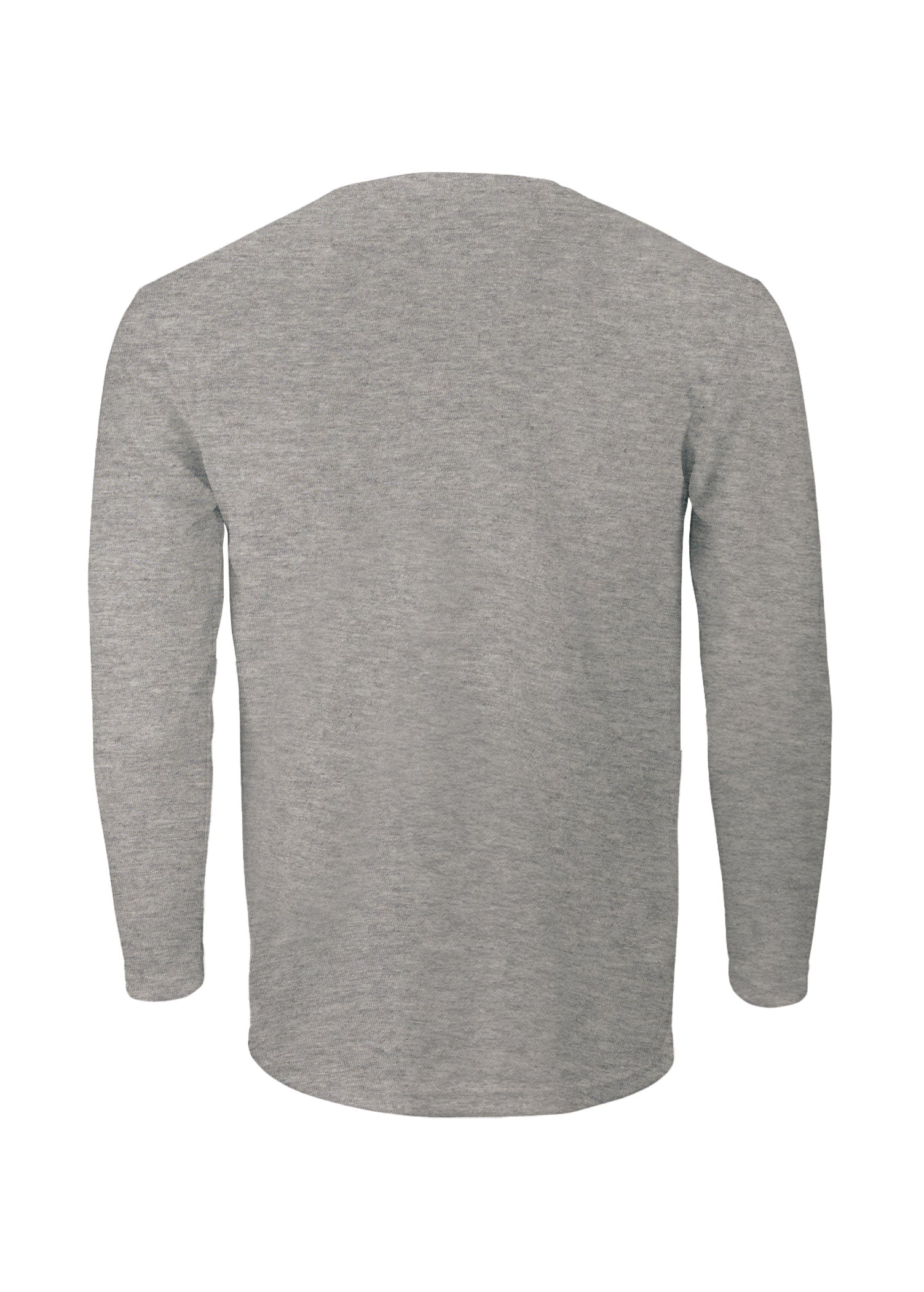 White Middle Heather Grey Long Sleeve – Gfb Clothing Inc.