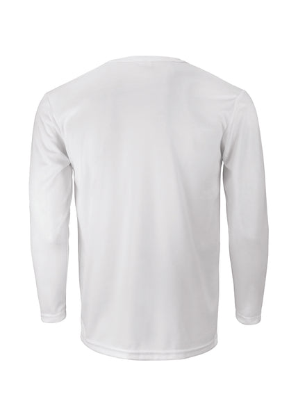 gfb Grey Long Sleeve T-Shirt in White l